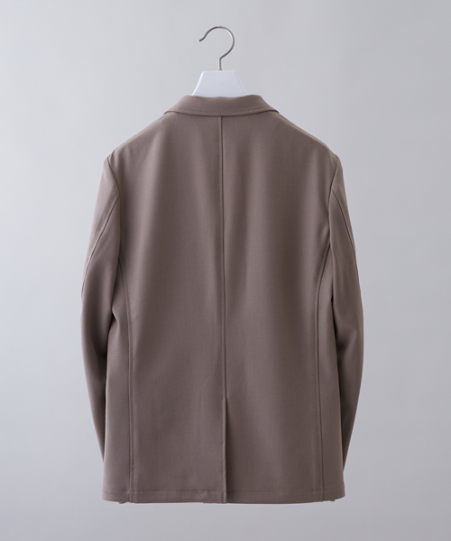 STUDIOUS（ステュディオス）の「サマーCOOLライトジャケット（テーラードジャケット・メンズ・ベージュ/ブラック・1/3/2）」の8枚目の写真