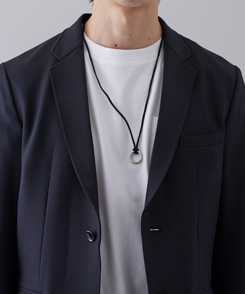 STUDIOUS（ステュディオス）の「サマーCOOLライトジャケット（テーラードジャケット・メンズ・ベージュ/ブラック・1/3/2）」の18枚目の写真