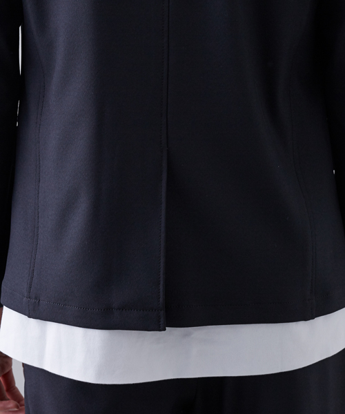 STUDIOUS（ステュディオス）の「サマーCOOLライトジャケット（テーラードジャケット・メンズ・ベージュ/ブラック・1/3/2）」の22枚目の写真