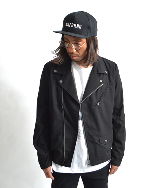 ROOPTOKYO(ループトウキョウ)の「TR Wライダースジャケット(ライダースジャケット・メンズ・ネイビー/グレー/ブラック・M/L/XL)」の1枚目の写真
