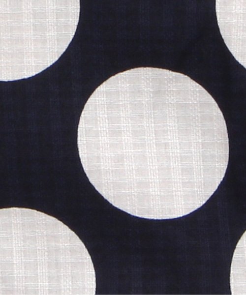 apres les cours（アプレレクール）の「女の子ドット柄浴衣セット（浴衣・キッズ・アイボリー/ネイビー・140/100/120/110/130）」の5枚目の写真