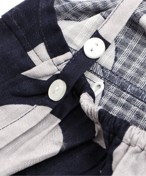 apres les cours（アプレレクール）の「女の子ドット柄浴衣セット（浴衣・キッズ・アイボリー/ネイビー・140/100/120/110/130）」の16枚目の写真