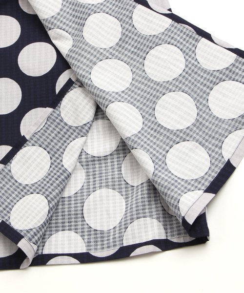 apres les cours（アプレレクール）の「女の子ドット柄浴衣セット（浴衣・キッズ・アイボリー/ネイビー・140/100/120/110/130）」の12枚目の写真