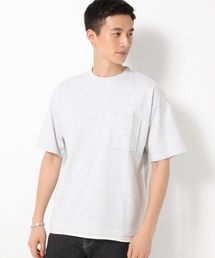 GLOBAL WORK | 【汗ジミ軽減】インレイレイヤード半袖/763956(Tシャツ/カットソー)