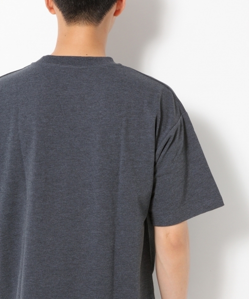 GLOBAL WORK（グローバルワーク）の「【汗ジミ軽減】インレイレイヤード半袖/763956（Tシャツ/カットソー・メンズ・レッド/グリーン/ネイビー/オフホワイト・LARGE/SMALL/X-LARGE/MEDIUM）」の7枚目の写真