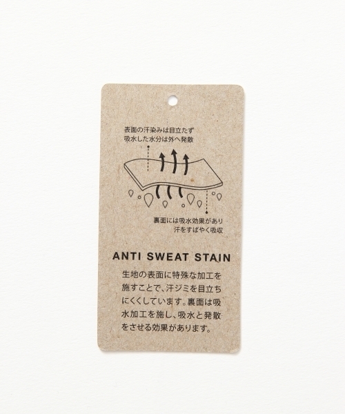 GLOBAL WORK（グローバルワーク）の「【汗ジミ軽減】インレイレイヤード半袖/763956（Tシャツ/カットソー・メンズ・レッド/グリーン/ネイビー/オフホワイト・LARGE/SMALL/X-LARGE/MEDIUM）」の5枚目の写真