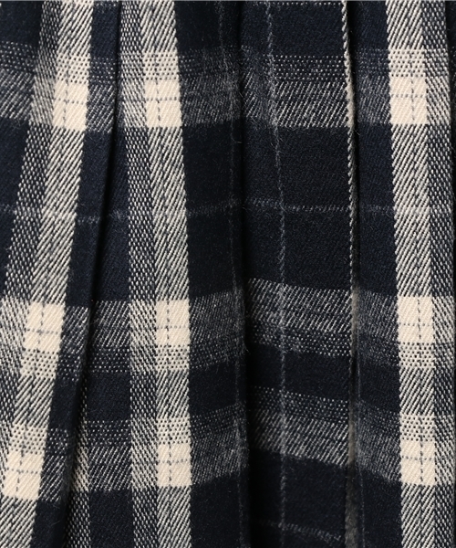 POU DOU DOU（プードゥドゥ）の「チェックキルト風プリーツスカート（スカート・レディース・レッド/ブラウン/ネイビー・3）」の10枚目の写真