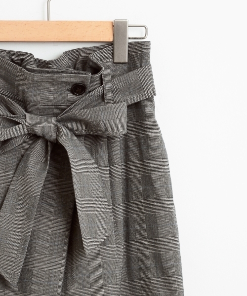 le.coeur blanc（ルクールブラン）の「【WEB限定PRICE】グレンチェックワイドパンツ（その他パンツ・レディース・グレー系その他/ブラウン系その他2・SMALL/MEDIUM）」の17枚目の写真