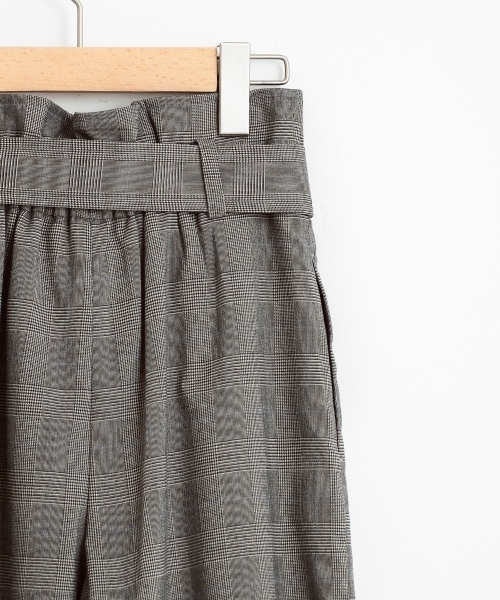 le.coeur blanc（ルクールブラン）の「【WEB限定PRICE】グレンチェックワイドパンツ（その他パンツ・レディース・グレー系その他/ブラウン系その他2・SMALL/MEDIUM）」の18枚目の写真