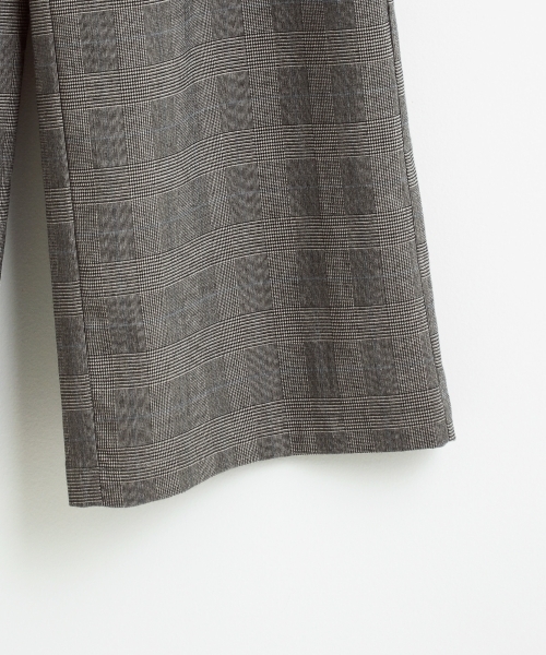 le.coeur blanc（ルクールブラン）の「【WEB限定PRICE】グレンチェックワイドパンツ（その他パンツ・レディース・グレー系その他/ブラウン系その他2・SMALL/MEDIUM）」の19枚目の写真