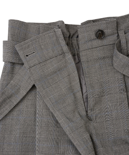 le.coeur blanc（ルクールブラン）の「【WEB限定PRICE】グレンチェックワイドパンツ（その他パンツ・レディース・グレー系その他/ブラウン系その他2・SMALL/MEDIUM）」の20枚目の写真