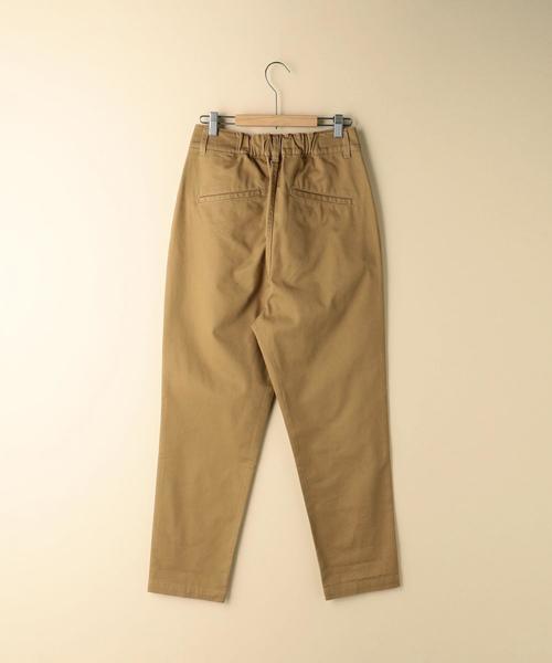 coen（コーエン）の「キャロットチノパンツ（チノパンツ・レディース・ネイビー/カーキ/ベージュ・LARGE/MEDIUM/SMALL）」の5枚目の写真
