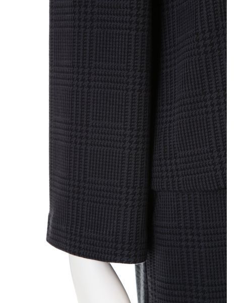 22 OCTOBRE（ヴァンドゥ－オクトーブル）の「グレンチェックジャカードＰＯ（シャツ/ブラウス・レディース・グレー/チャコール・38/36）」の13枚目の写真