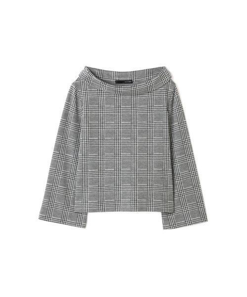 22 OCTOBRE（ヴァンドゥ－オクトーブル）の「グレンチェックジャカードＰＯ（シャツ/ブラウス・レディース・グレー/チャコール・38/36）」の16枚目の写真