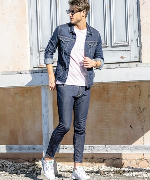 felkod（フィルコッド）の「mp5818-Contemporary Stretch Denim Pants (One Wash) デニムパンツ（デニムパンツ・メンズ・インディゴブルー/ライトグレー/ブラック・L/S/M）」の10枚目の写真