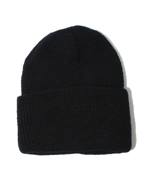 SHIPS（シップス）の「SA: アメリカ製 ニットキャップ（ニットキャップ/ビーニー・メンズ・ブラック/ネイビー・ONE SIZE）」の3枚目の写真