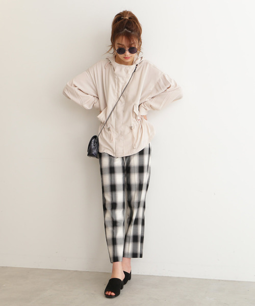 FREE'S MART（フリーズマート）の「◆ぼかしチェックテーパードパンツ（その他パンツ・レディース・ブラック系その他/レッド系その他・SMALL/MEDIUM）」の7枚目の写真