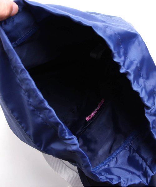 algy（アルジー）の「アーチロゴフラップリュック（バックパック/リュック・キッズ・ブラック/ラベンダー/ネイビー・FREE）」の5枚目の写真