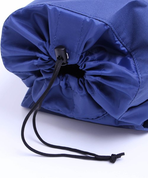 algy（アルジー）の「アーチロゴフラップリュック（バックパック/リュック・キッズ・ブラック/ラベンダー/ネイビー・FREE）」の6枚目の写真