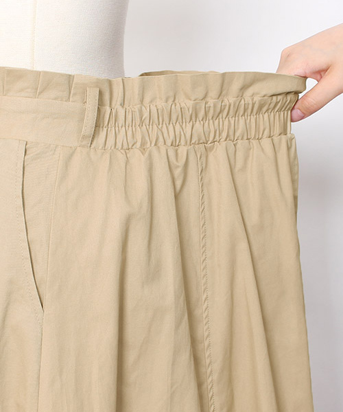 Pierrot(ピエロ)の「ベルト付きロングトレンチスカート(スカート・レディース・ベージュ/ベージュ系その他/ネイビー/ライトベージュ/カーキ・M/L)」の20枚目の写真