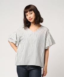 AZUL by moussy | バックリボンフリルBL(Tシャツ/カットソー)