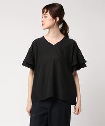 AZUL by moussy | バックリボンフリルBL(Tシャツ/カットソー)