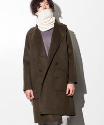 CDM BY CARPEDIEM | カシミヤブレンドダブルフェイスウールコート(チェスターコート)