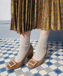 mio notis | 「mio notis/ミオ　ノティス」スクエアートウバックルパンプス/935MB(パンプス)