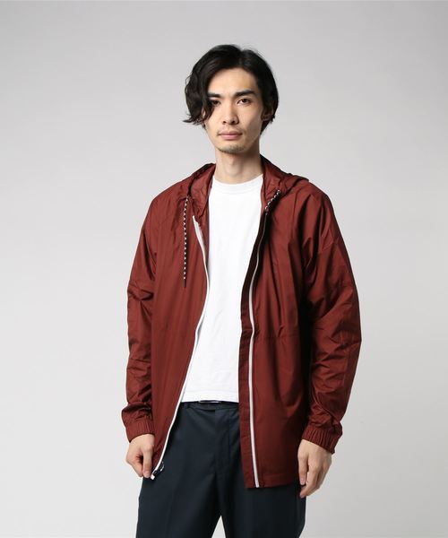 Hurley （ハーレー）の「M HRLY PISTOL RIVER JKT HD/ハーレー ジャケット アウター ナイロンジャケット（その他アウター・メンズ・ブラック/ブラウン/グレー/グリーン系その他/レッド/グリーン・SMALL/MEDIUM/LARGE）」の4枚目の写真