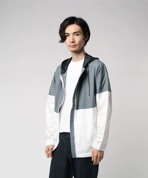 Hurley （ハーレー）の「M HRLY PISTOL RIVER JKT HD/ハーレー ジャケット アウター ナイロンジャケット（その他アウター・メンズ・ブラック/ブラウン/グレー/グリーン系その他/レッド/グリーン・SMALL/MEDIUM/LARGE）」の3枚目の写真