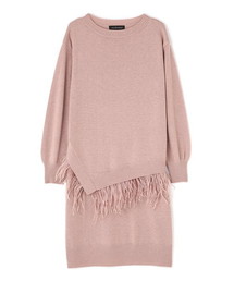 JILL STUART | ファーマイアニットワンピース(ワンピース)