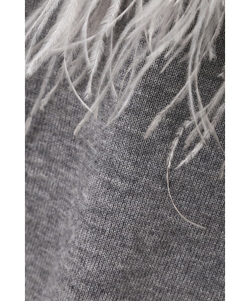 JILL STUART(ジルスチュアート)の「ファーマイアニットワンピース(ワンピース・レディース・グレー/グリーン/ピンク・FREE)」の13枚目の写真