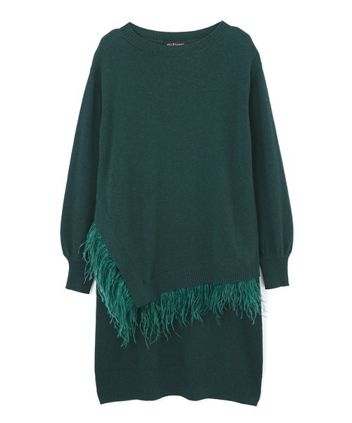 JILL STUART(ジルスチュアート)の「ファーマイアニットワンピース(ワンピース・レディース・グレー/グリーン/ピンク・FREE)」の10枚目の写真