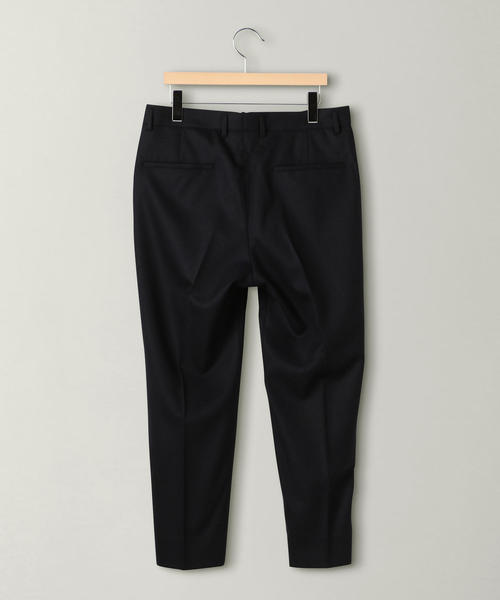 BEAUTY&YOUTH UNITED ARROWS（ビューティーアンドユースユナイテッドアローズ）の「BY サキソニー 1P ワイド テーパードパンツ о（スラックス・メンズ・ネイビー/ブラウン・X-LARGE/LARGE/SMALL/MEDIUM）」の6枚目の写真