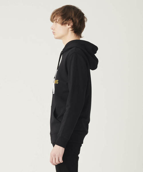 Calvin Klein Jeans（カルヴァンクラインジーンズ）の「ロゴ パーカー（パーカー・メンズ・ブラック/グレー/ブルー・S/M/L/XL）」の4枚目の写真