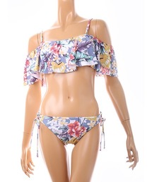 PEAK&PINE | PEAK&PINE| 花柄オフショルダービキニ 水着(水着)