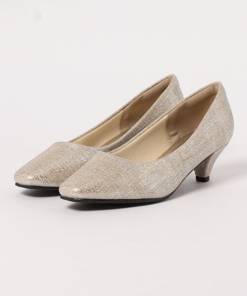 ALETTA（アレッタ）の「ALETTA-ｱﾚｯﾀ- 究極のプレーンパンプス -スクエアトゥ5cmヒール-（パンプス・レディース・ブラック/ブラック系その他/グレー/グレイッシュベージュ/ベージュ系その他/ブルー系その他/マスタード/シルバー系その他/その他/スモークピンク/ダークブラウン/ナチュラル/アッシュグレー/トップグレー/杢グレー/ライトグレー/ブラック系・22.5cm/23.0cm/23.5cm/24.0cm/24.5cm/25.0cm/22.0cm/21.5cm/26.0cm/25.5cm）」の16枚目の写真