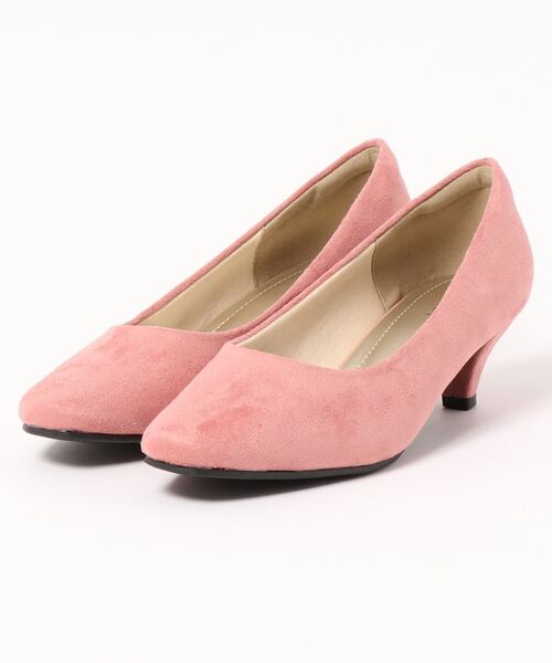 ALETTA（アレッタ）の「ALETTA-ｱﾚｯﾀ- 究極のプレーンパンプス -スクエアトゥ5cmヒール-（パンプス・レディース・ブラック/ブラック系その他/グレー/グレイッシュベージュ/ベージュ系その他/ブルー系その他/マスタード/シルバー系その他/その他/スモークピンク/ダークブラウン/ナチュラル/アッシュグレー/トップグレー/杢グレー/ライトグレー/ブラック系・22.5cm/23.0cm/23.5cm/24.0cm/24.5cm/25.0cm/22.0cm/21.5cm/26.0cm/25.5cm）」の15枚目の写真