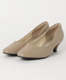 ALETTA-アレッタ- 究極のプレーンパンプス -スクエアトゥ5cmヒール-