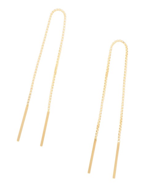 COCOSHNIK(ココシュニック)の「ネチアンチェーン ピアス(小)(ピアス(両耳用)・レディース・ホワイト系その他7・00)」の3枚目の写真