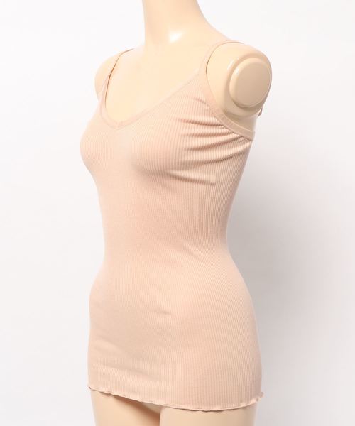 CITYSHOP(シティーショップ)の「【ROSEMUNDE】SEASONAL Cami(キャミソール・レディース・ネイビー/ベージュ系その他・MEDIUM)」の4枚目の写真