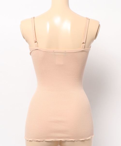 CITYSHOP(シティーショップ)の「【ROSEMUNDE】SEASONAL Cami(キャミソール・レディース・ネイビー/ベージュ系その他・MEDIUM)」の3枚目の写真