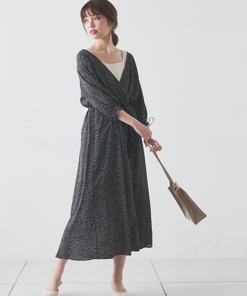 natural couture（ナチュラルクチュール）の「ワッフルスクエアタンク（タンクトップ・レディース・ブラック/ブラウン/レッド/オフホワイト・FREE）」の11枚目の写真