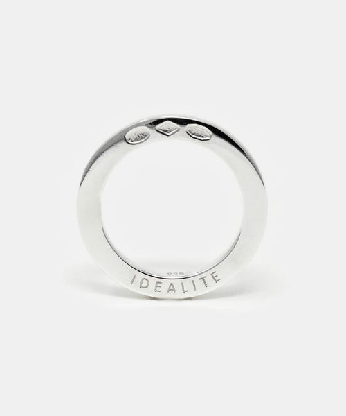 IDEALITE(イディアライト)の「Side by side Ring 2(リング・レディース・シルバー・#13/#9/#11)」の5枚目の写真