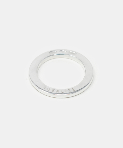IDEALITE(イディアライト)の「Side by side Ring 2(リング・レディース・シルバー・#13/#9/#11)」の4枚目の写真