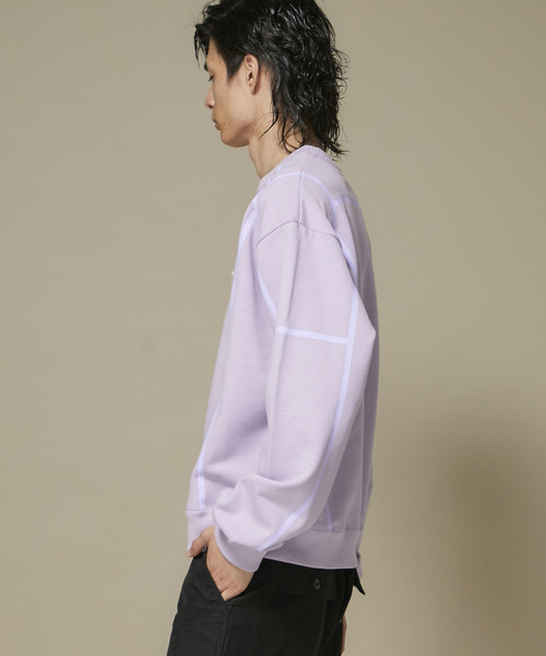 CHRISTIAN DADA】テープスウェットビックシルエットシャツ/CDM-19W