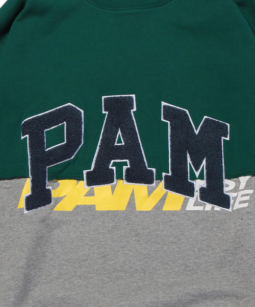 P.A.M.（パム）の「＜P.A.M.＞ HALFWAY SWEAT CREWNECK/スウェット  