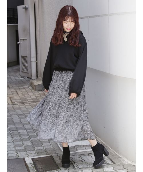 dazzlin(ダズリン)の「ウエスタンショートブーツ(ブーツ・レディース・ブラック/ブラウン・SMALL/MEDIUM/LARGE)」の13枚目の写真