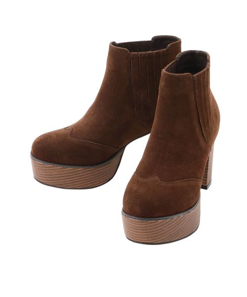 dazzlin(ダズリン)の「ウエスタンショートブーツ(ブーツ・レディース・ブラック/ブラウン・SMALL/MEDIUM/LARGE)」の5枚目の写真