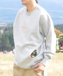 Pocket in Fabric Sweat クルースウェットトレーナー